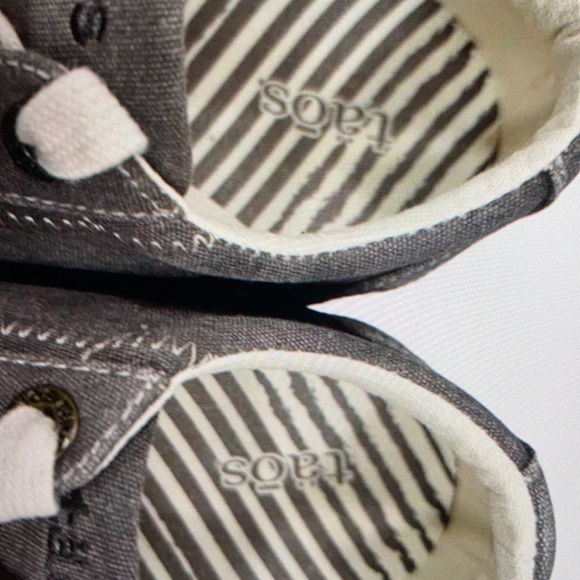 Taos Star canvas chocolate washed sneakers size 5.5 - Picture 3 of 5